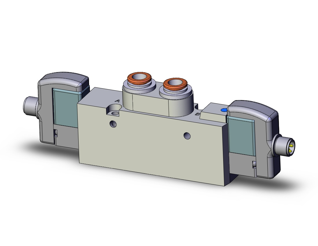 SMC SYJ7223-5WO-N7 valve/sol, 4/5 PORT SOLENOID VALVE