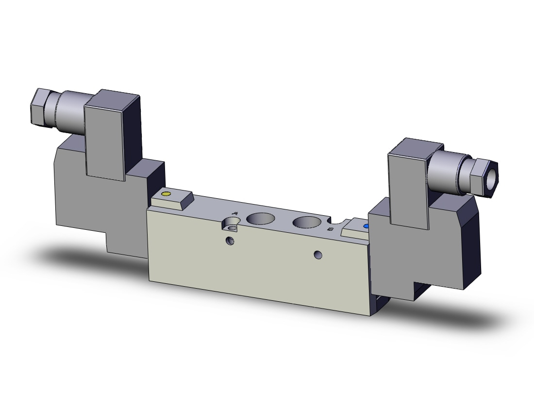 SMC SYJ7520-3D-01N valve/sol, 4/5 PORT SOLENOID VALVE