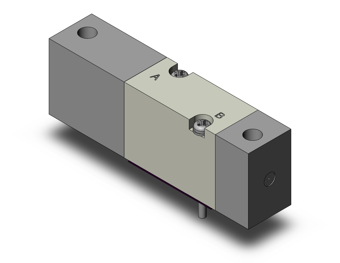 SMC SYJA5340 valve, air pilot, SYJ5000 SOLENOID VALVE 5/PORT