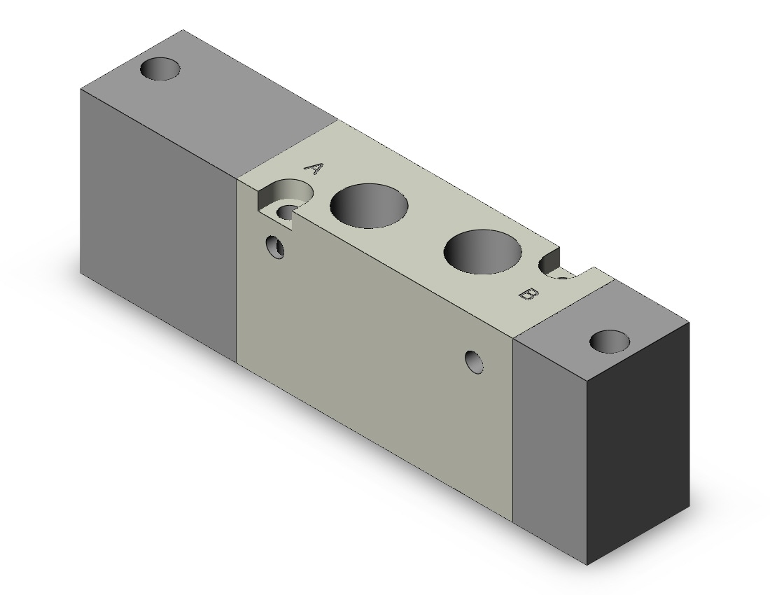 SMC SYJA7320-01F valve, air pilot, SYJ7000 SOLENOID VALVE 5/PORT