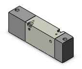 SMC SYJA7420-01N valve, air pilot, SYJ7000 SOLENOID VALVE 5/PORT