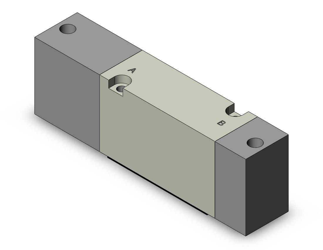 SMC SYJA7440 valve, air pilot, SYJ7000 SOLENOID VALVE 5/PORT