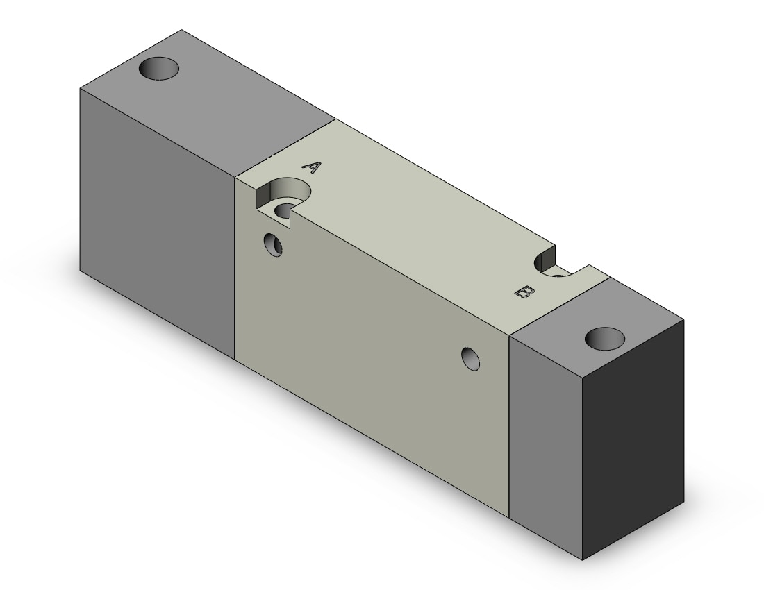 SMC SYJA7520-01N valve, air pilot, SYJ7000 SOLENOID VALVE 5/PORT