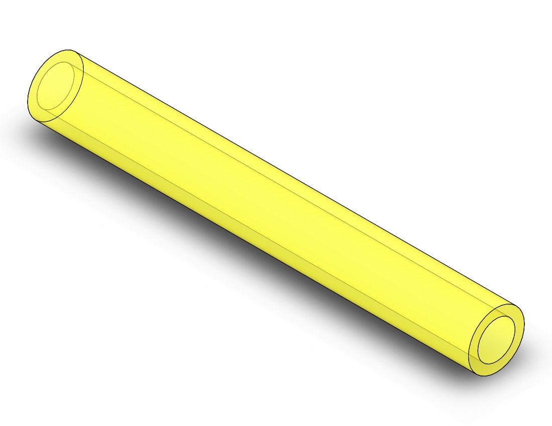 SMC TIUB13Y3-20 tubing, polyurethane, TUBING, POLYURETHANE