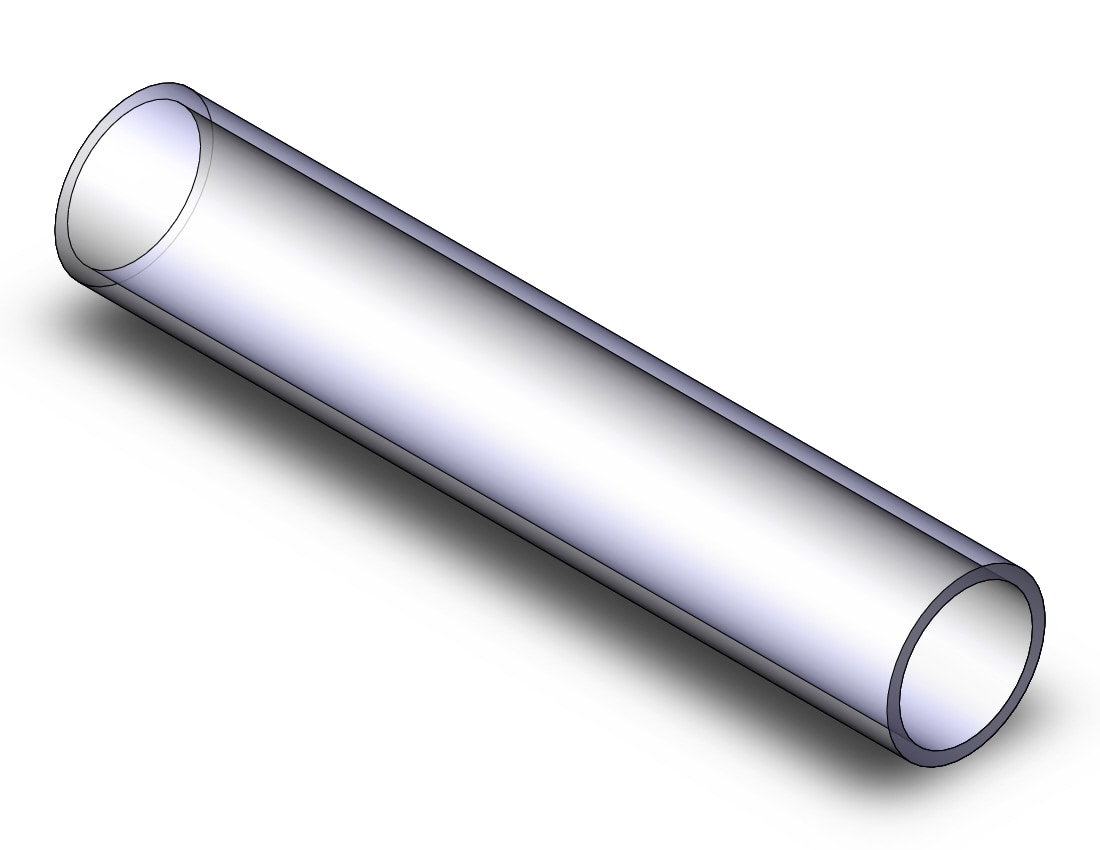 SMC TL1916-100 tubing, fluoropolymer, metric, TIL/TL FLUOROPOLYMER TUBING***