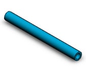 SMC TU1065BU3-100 tubing, polyurethane, TU POLYURETHANE TUBING