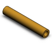 SMC TU1610YR2-20 polyurethane tubing, TUBING, POLYURETHANE