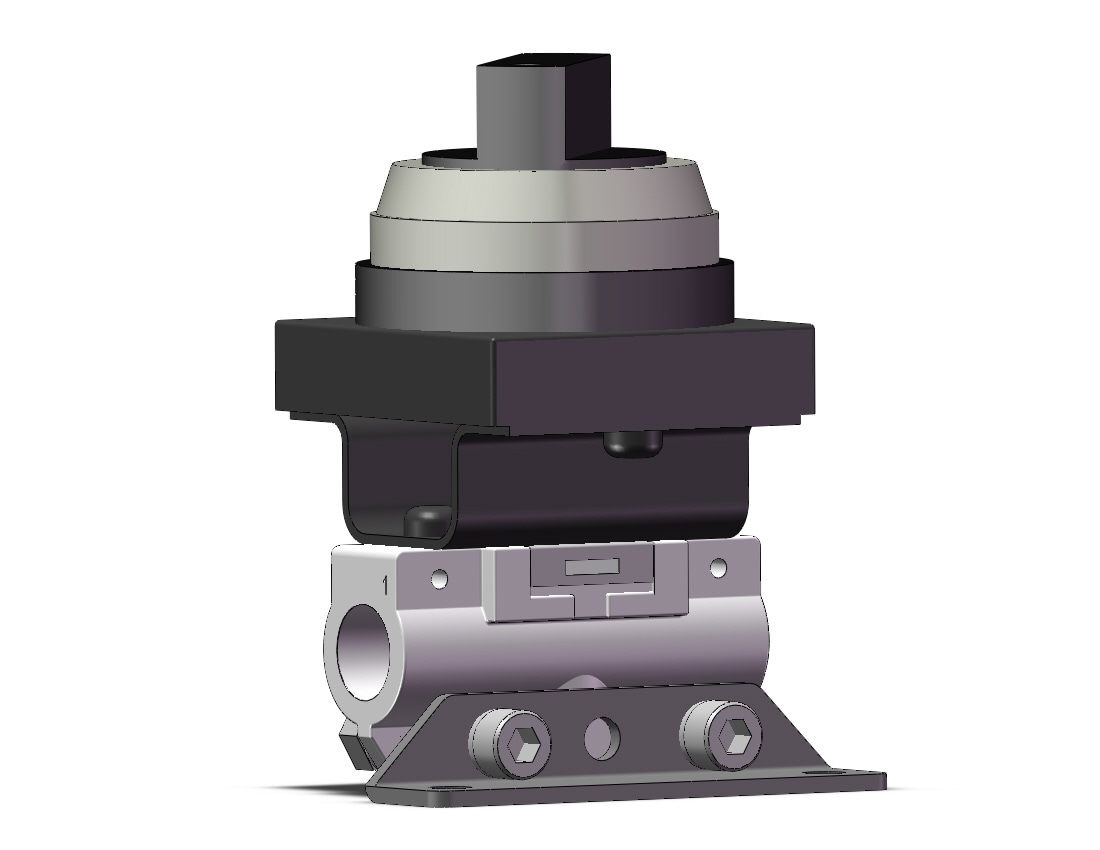 SMC VM120-01-34BA-B mech valve, VM (VFM/VZM) MECHANICAL VALVE