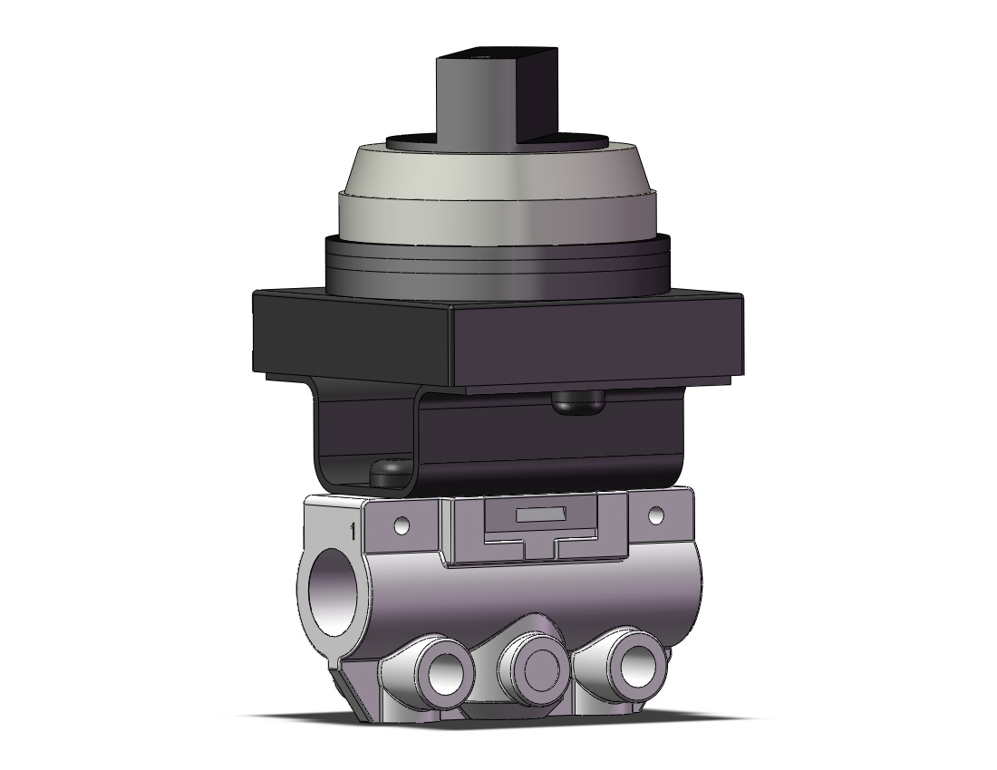 SMC VM120U-01-34BA mech valve, VM (VFM/VZM) MECHANICAL VALVE