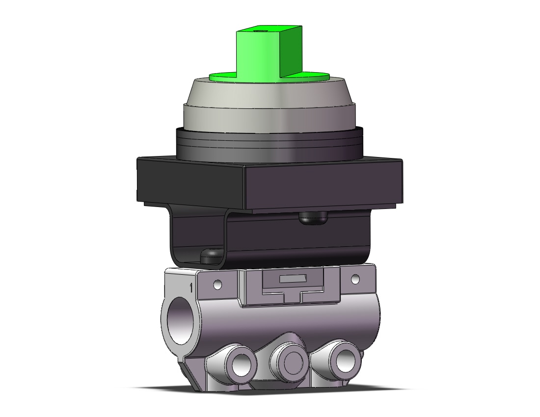 SMC VM120U-01-34GA 2/3 port mechanical valve, MECHANICAL VALVE