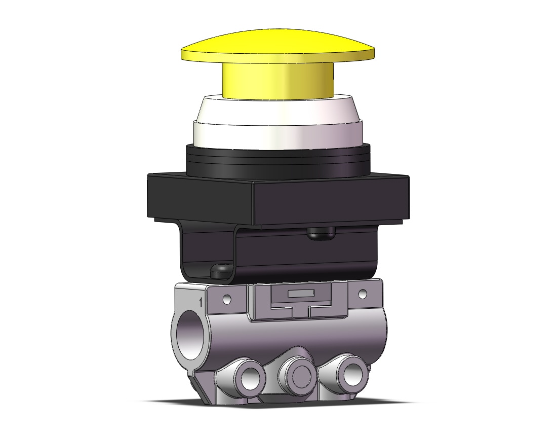 SMC VM120U-N01-30YA mech valve, VM (VFM/VZM) MECHANICAL VALVE