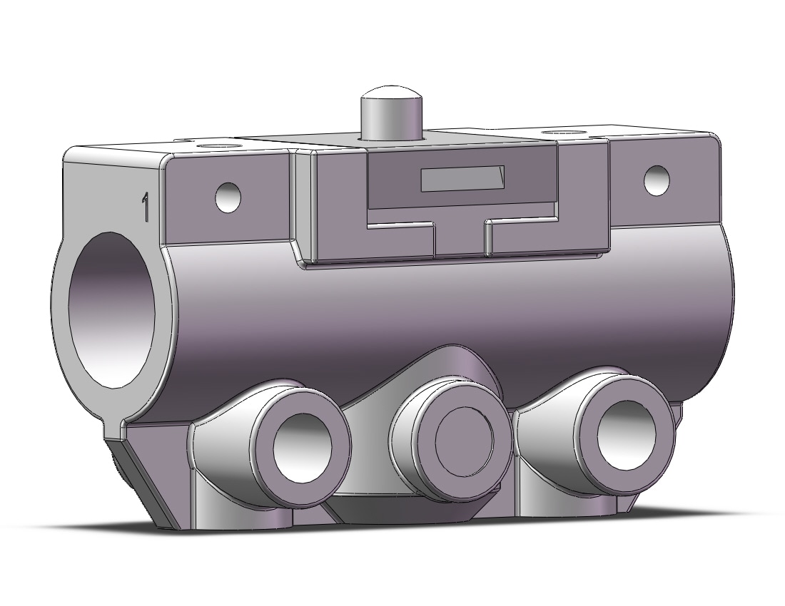 SMC VM121U-N01-00A valve, mech'l, VM (VFM/VZM) MECHANICAL VALVE