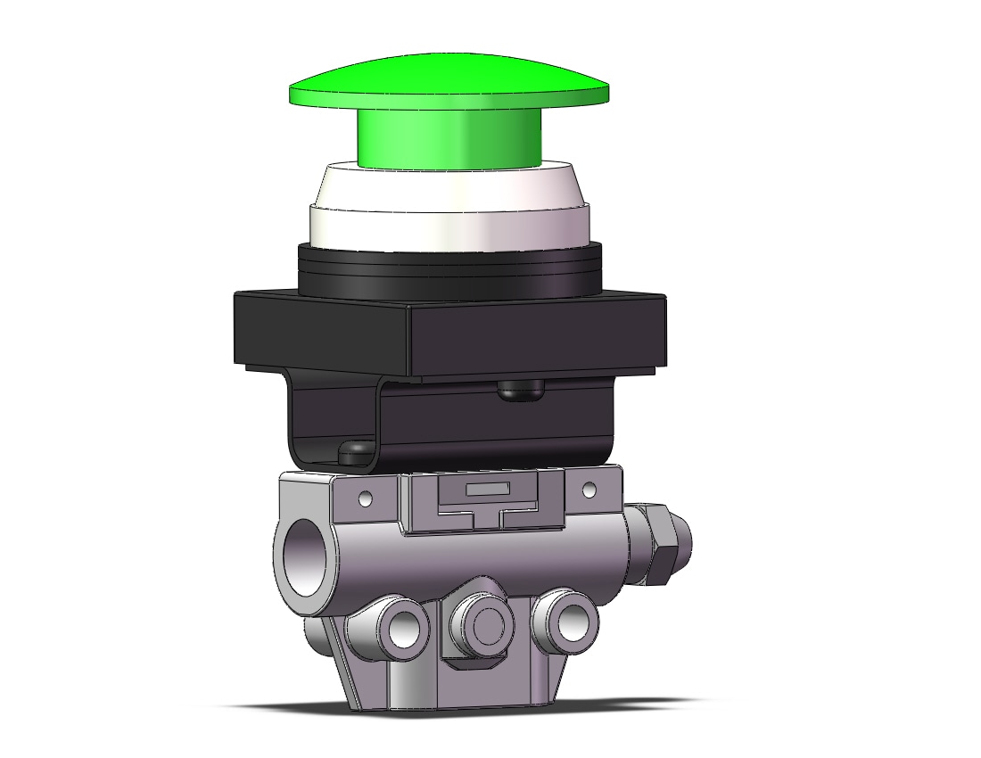 SMC VM122-M5-30GZA valve, mech, VM (VFM/VZM) MECHANICAL VALVE