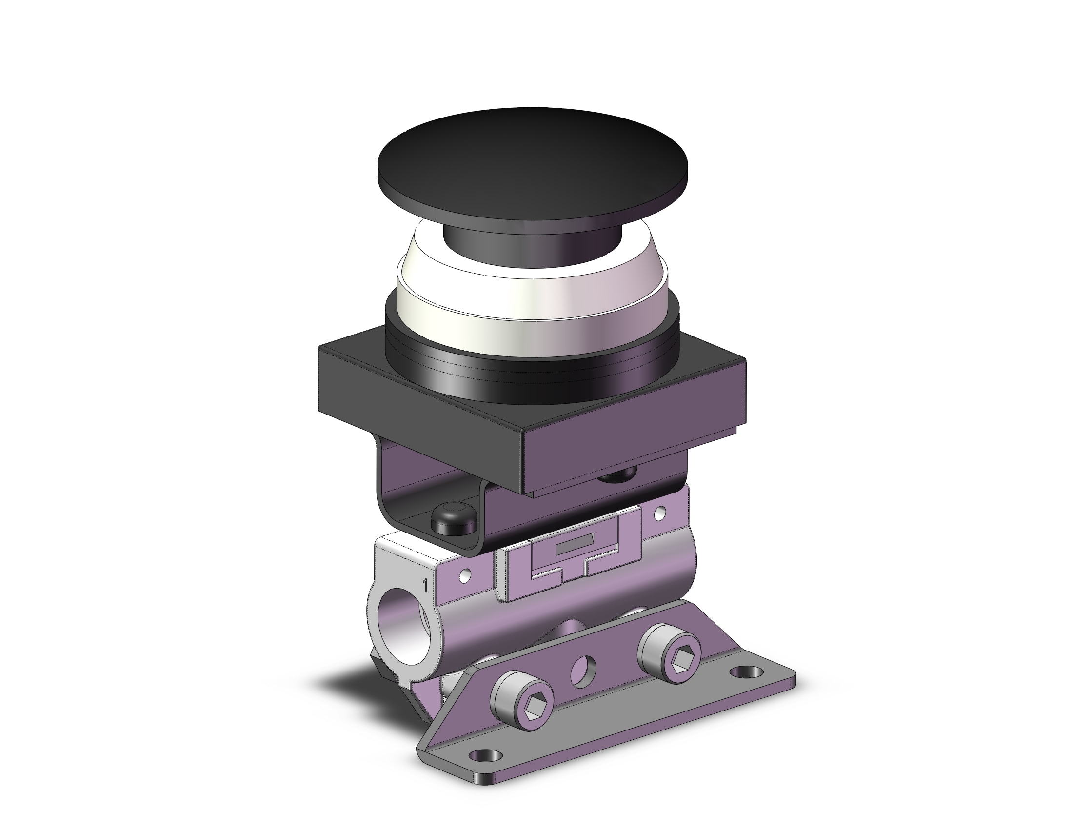 SMC VM130-N01-30BA-B valve, mech, VM (VFM/VZM) MECHANICAL VALVE