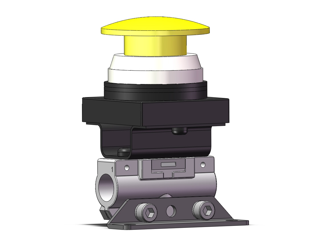 SMC VM130-N01-30YA-B mech valve, VM (VFM/VZM) MECHANICAL VALVE