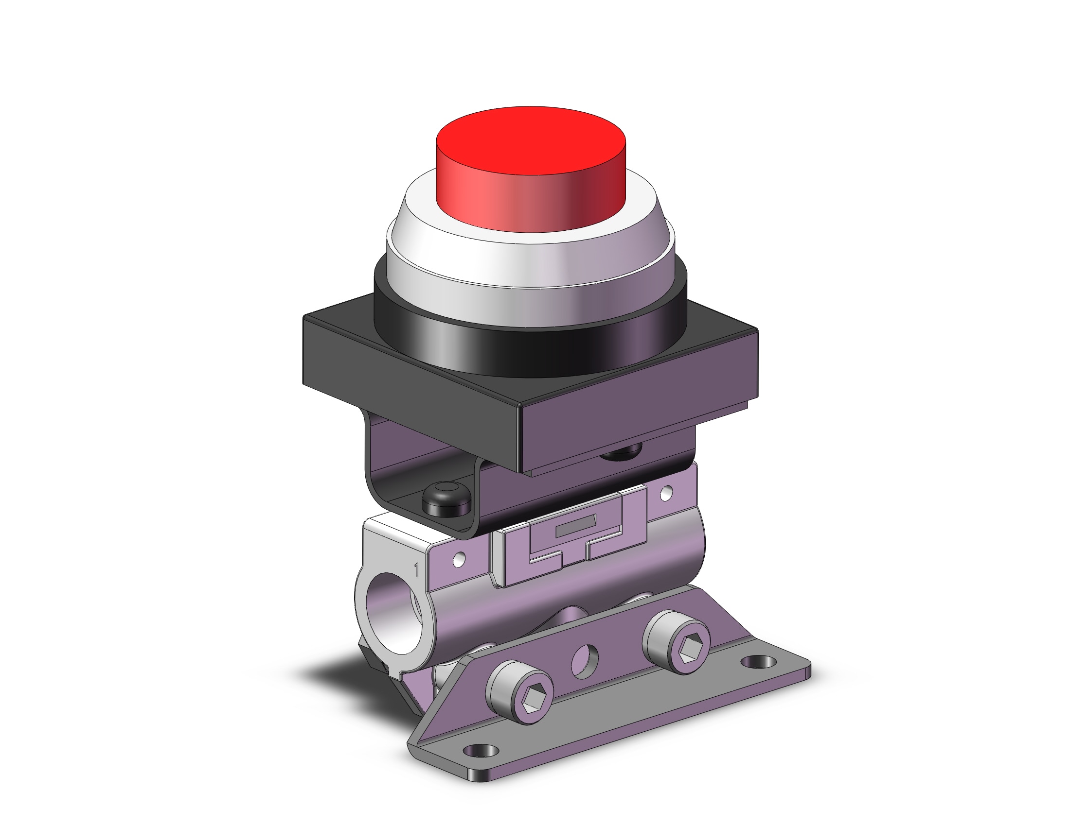 SMC VM130-N01-32RA-B 2/3 port mechanical valve, MECHANICAL VALVE