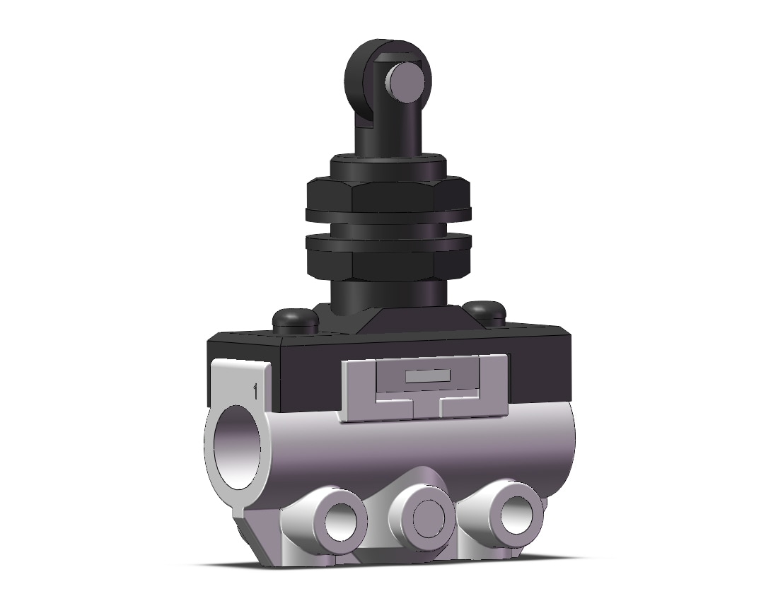 SMC VM130U-N01-06A mech valve, VM (VFM/VZM) MECHANICAL VALVE