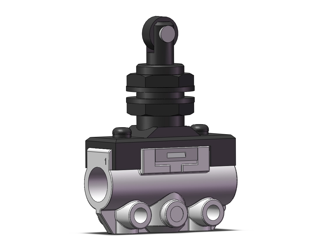 SMC VM130U-N01-06SA mech valve, VM (VFM/VZM) MECHANICAL VALVE