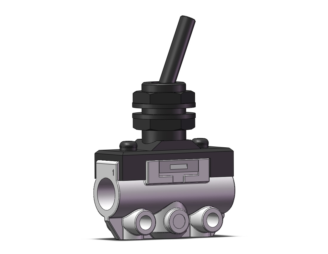 SMC VM130U-N01-08A mech valve, VM (VFM/VZM) MECHANICAL VALVE