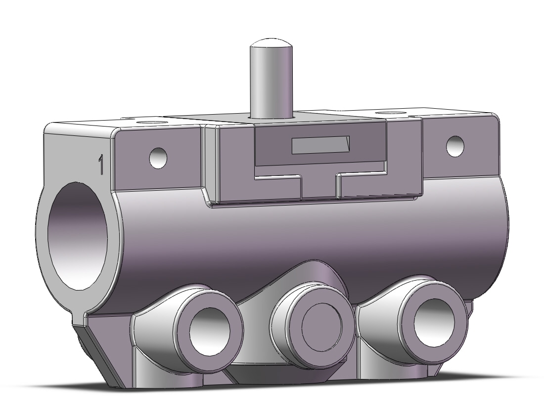 SMC VM130U-N01-33A mech valve, VM (VFM/VZM) MECHANICAL VALVE