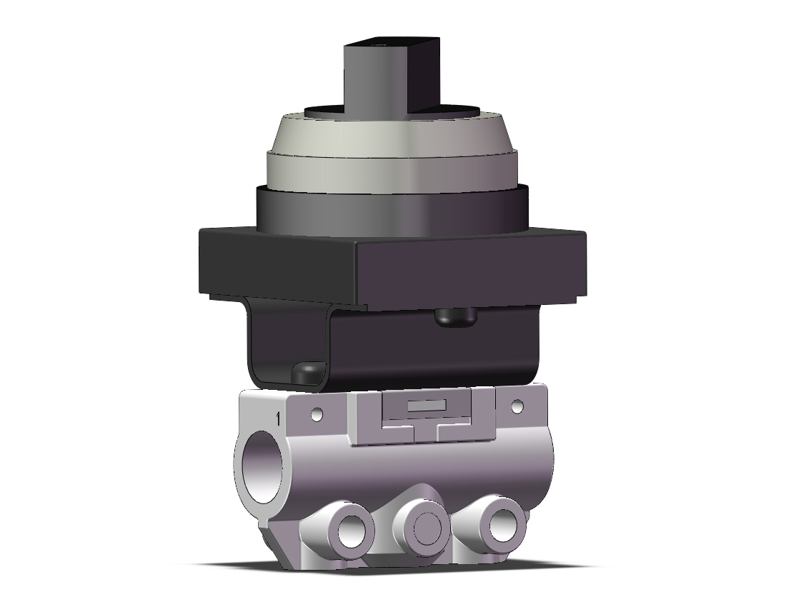 SMC VM130U-N01-34BA mech valve, VM (VFM/VZM) MECHANICAL VALVE