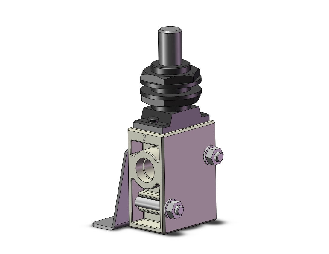 SMC VM220-02-05A-B 2/3 port mechanical valve, MECHANICAL VALVE