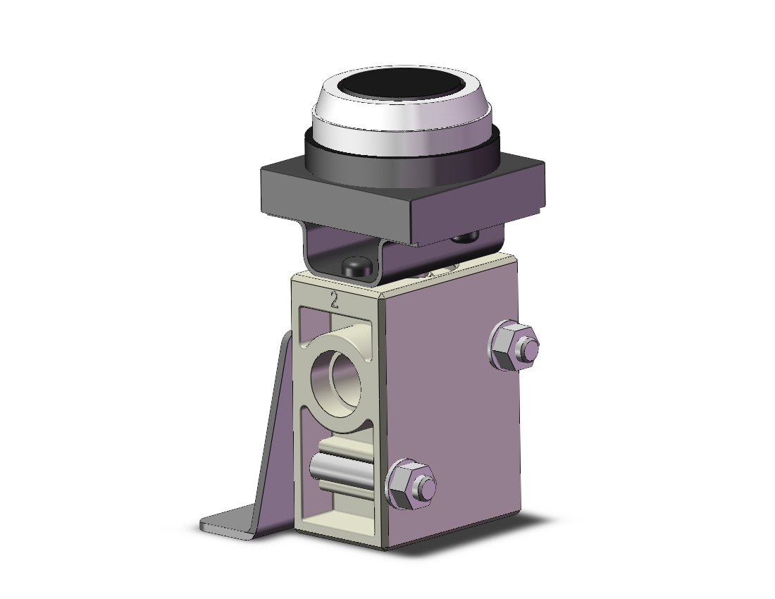 SMC VM220-N02-33A-B mech valve, VM (VFM/VZM) MECHANICAL VALVE