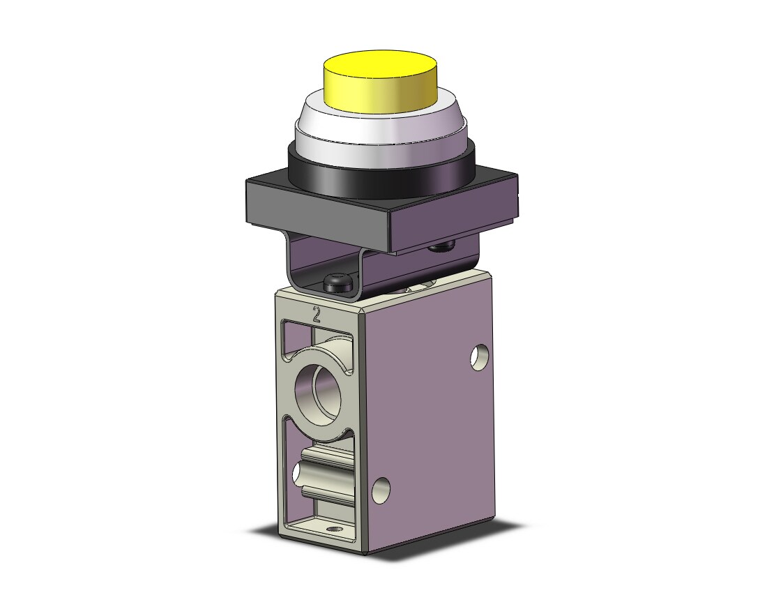 SMC VM220U-02-32YA mech valve w/actuators, VM (VFM/VZM) MECHANICAL VALVE