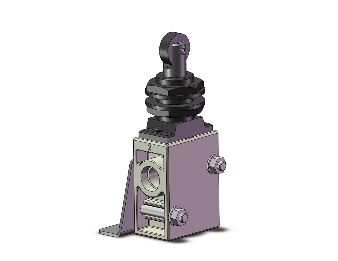 SMC VM230-N02-06A-B mech valve w/actuator, VM (VFM/VZM) MECHANICAL VALVE