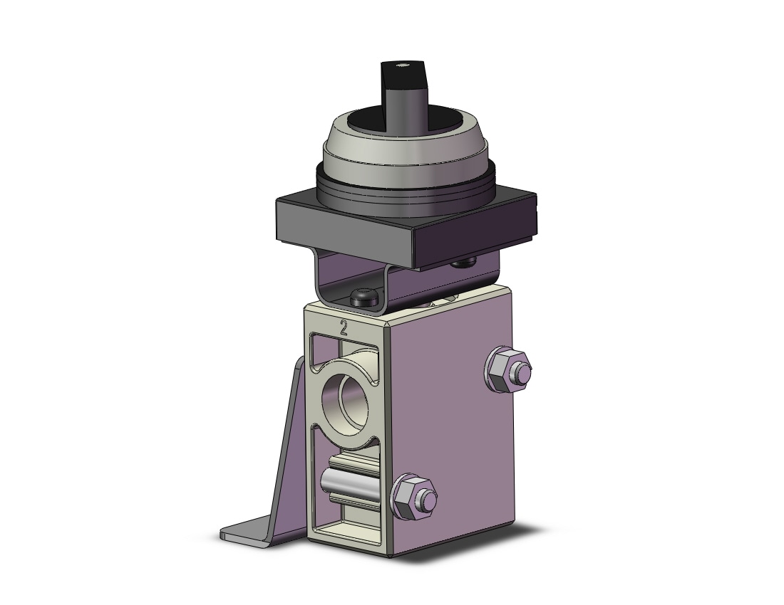 SMC VM230-N02-34BA-B mech valve, VM (VFM/VZM) MECHANICAL VALVE