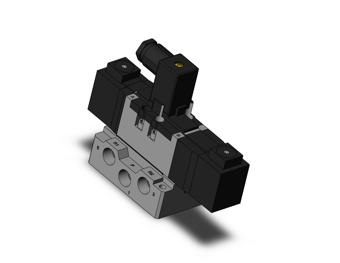 SMC VS7-6-FHG-D-1A03N vs7-6, VS7-6 SOL VALVE 4/5 PORT