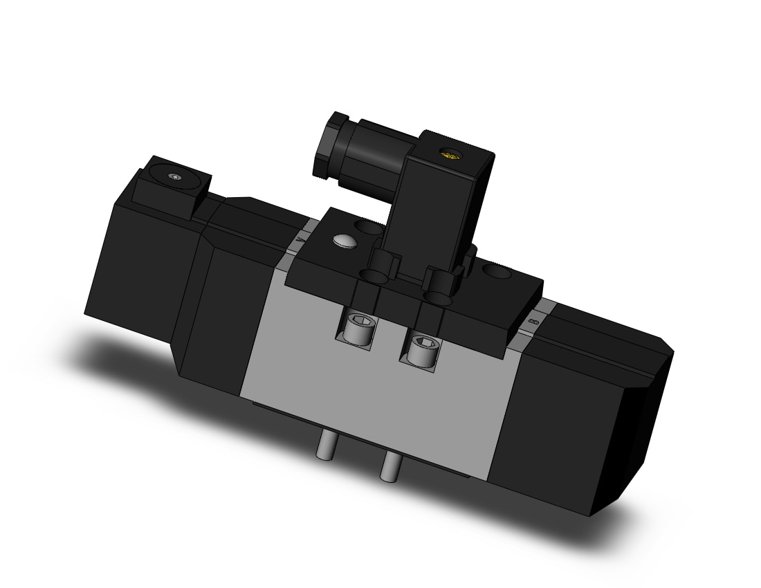 SMC VS7-8-FHG-D-3N-Q valve iso dbl sol size 2, VS7-8 SOL VALVE 4/5 PORT