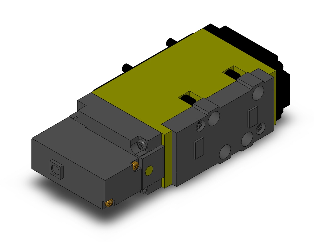 SMC VSR8-6-FG-S-1Z-V1-X1 valve, size 1, iso plug-in/sgl, VSS/R8-6 SOL VALVE 4/5 PORT