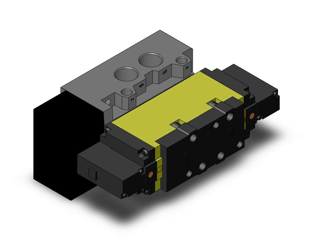 SMC VSR8-8-FHG-D-3EZ-V1A04T-X1 valve, iso plug-in, blue coil, 4/5 PORT SOLENOID VALVE