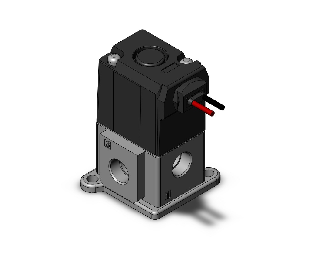 SMC VT307K-5GS1-01-F body ported 3 port valve, 3 PORT SOLENOID VALVE