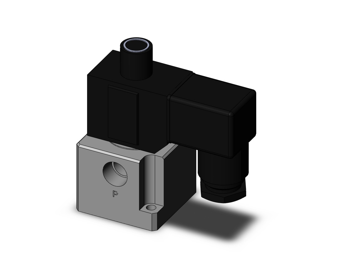 SMC VT317E-2DZ-02N vt3 base mt 1/4, VT3/VO3 SOL VALVE 3-PORT