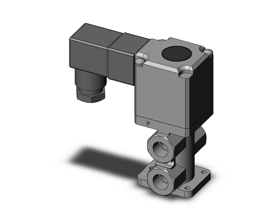 SMC VT325-024D-N valve, solenoid, 3 PORT SOLENOID VALVE