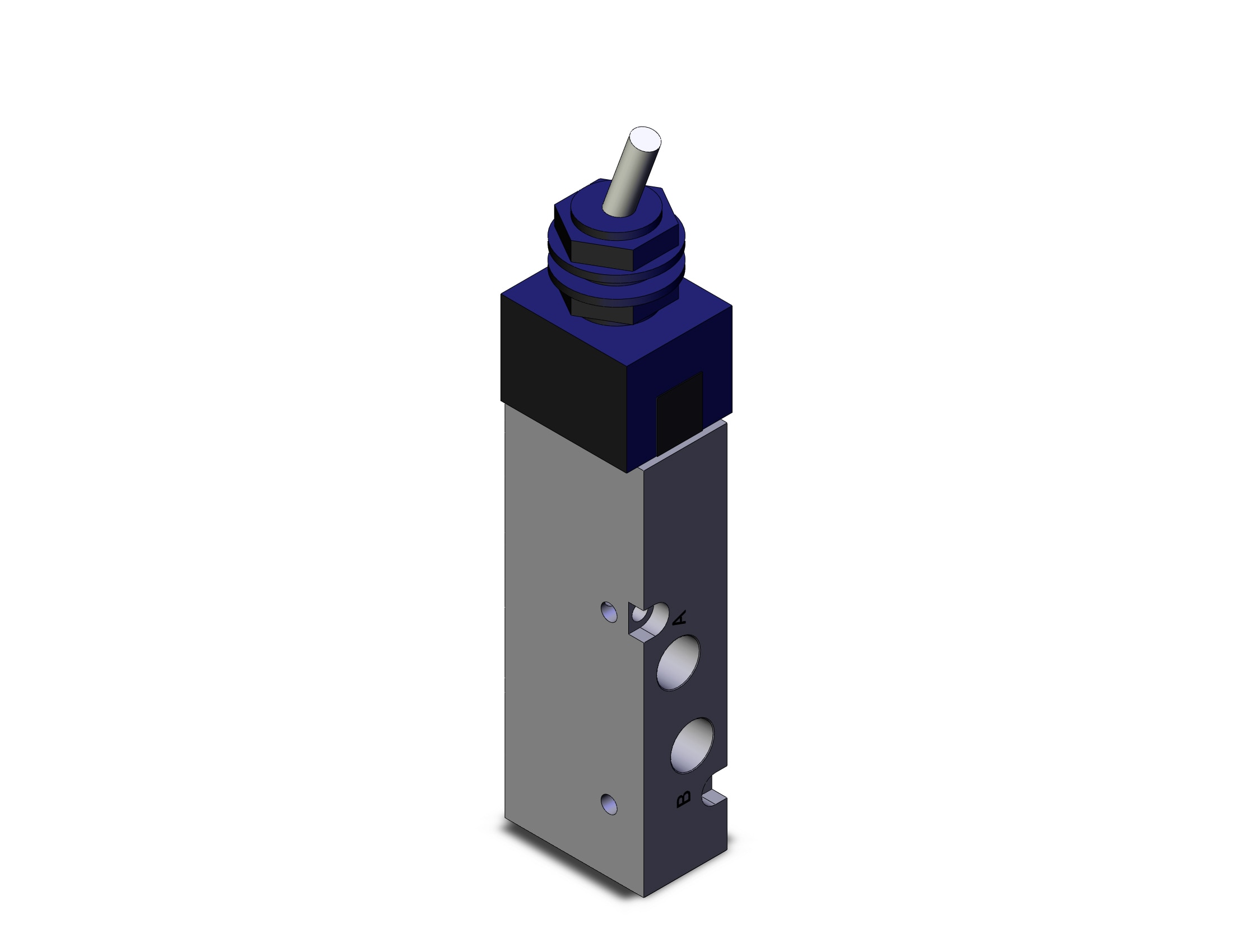 SMC VZM450-F01-08 valve, mech vzm 400, VM (VFM/VZM) MECHANICAL VALVE