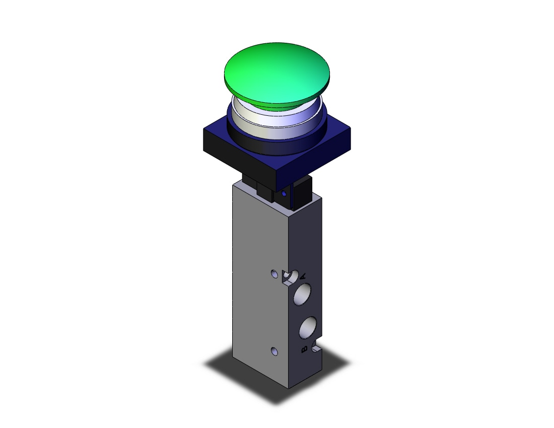 SMC VZM450-F01-30G valve, mech, VM (VFM/VZM) MECHANICAL VALVE