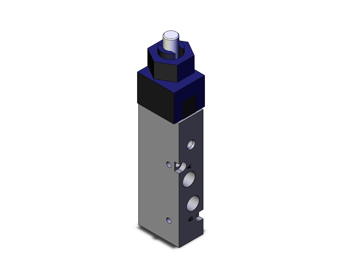 SMC VZM451-N01-05 5 port mechanical valve - metal seal, MECHANICAL VALVE