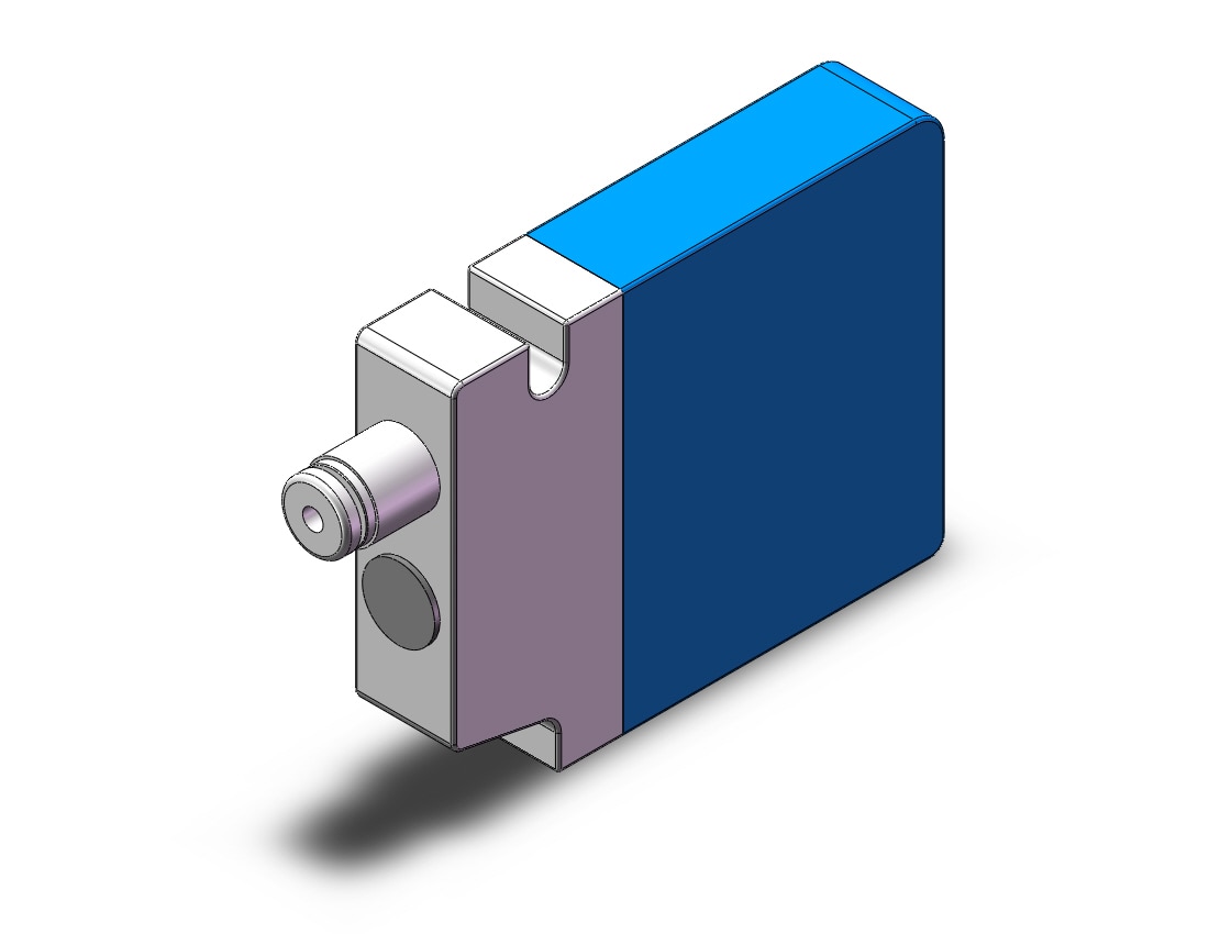 SMC V110T-S5CZ-N1 sol valve, sgl, plug-in, SY100 SOLENOID VALVE