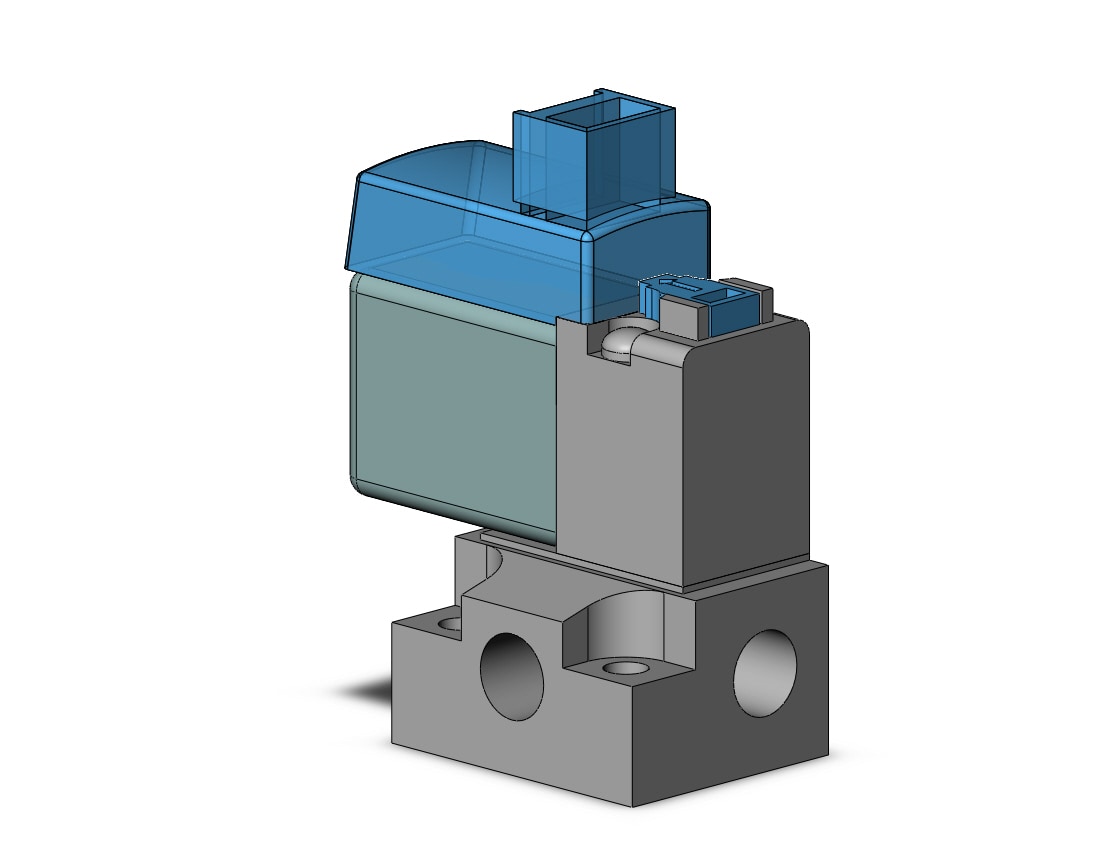 SMC V114-5LO-M5 valve, sol, base mt (dc), SY100 SOLENOID VALVE***