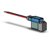 SMC V114-5MUB valve, sol, base mt (dc), SY100 SOLENOID VALVE***