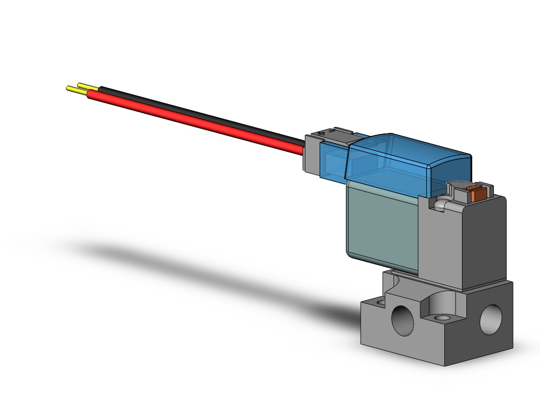 SMC V114-6MZB-M5 valve, sol, base mt (dc), SY100 SOLENOID VALVE***