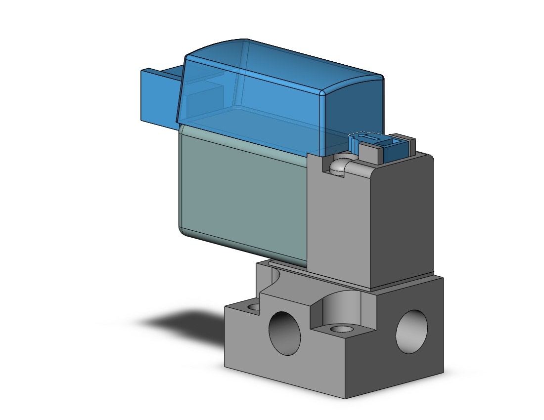 SMC V114A-5MOU-M5 valve, sol, base mt (dc), SY100 SOLENOID VALVE***