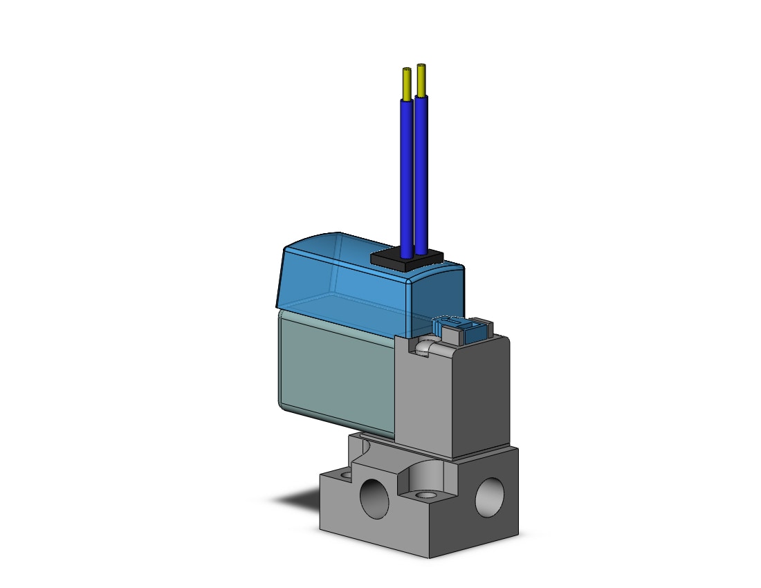 SMC V114A-RG-M5 valve, sol, base mt (dc), SY100 SOLENOID VALVE