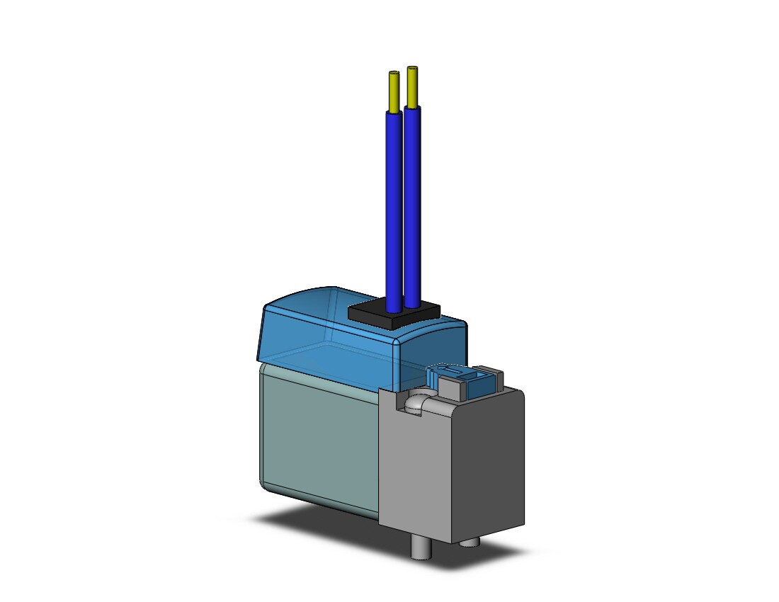 SMC V124-5GS valve, sol, base mt (dc), SY100 SOLENOID VALVE***