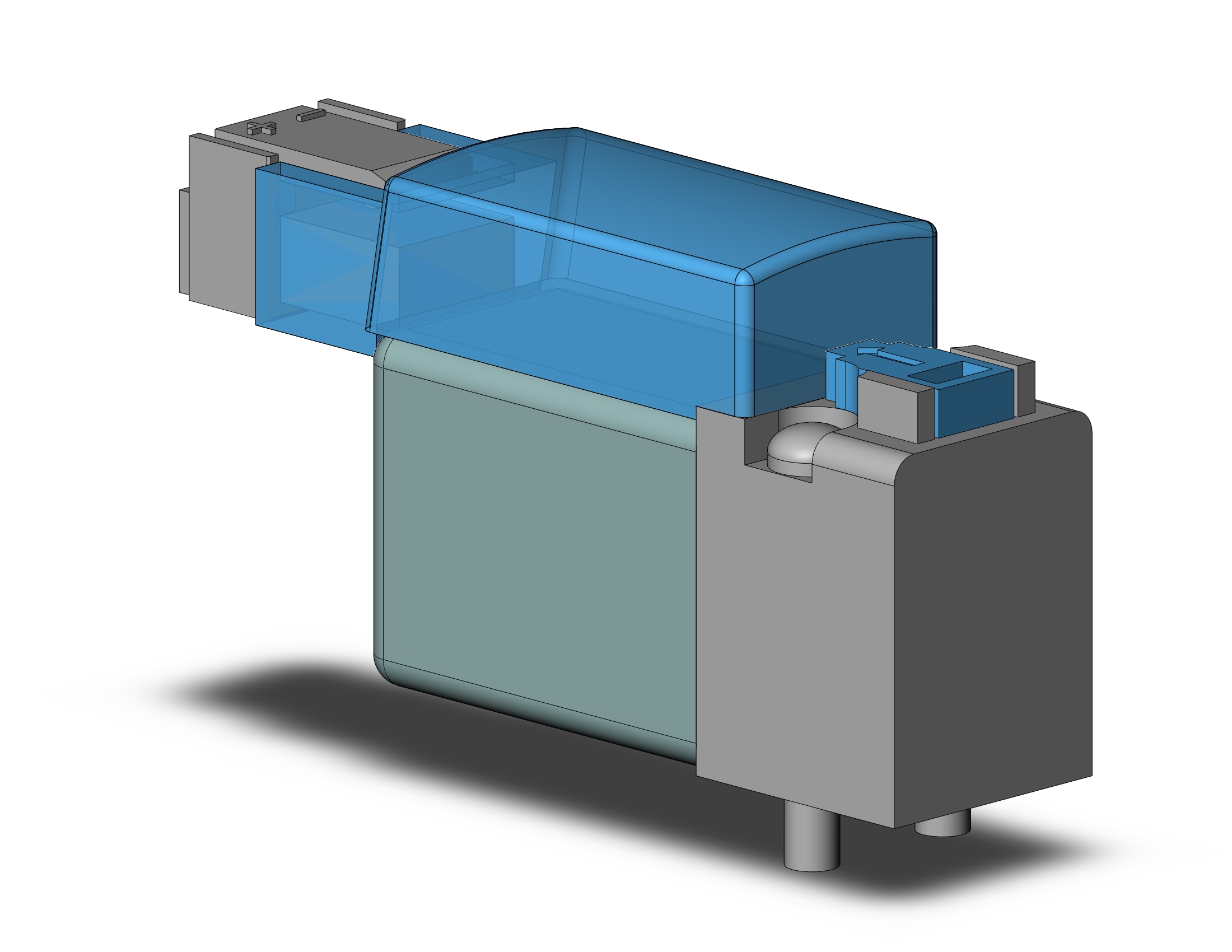 SMC V124-5MNU valve, sol, base mt (dc), SY100 SOLENOID VALVE***