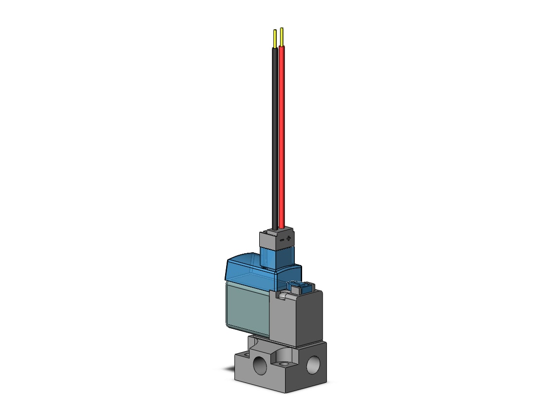 SMC V124-6L-M5 valve, sol, base mt (dc), SY100 SOLENOID VALVE***