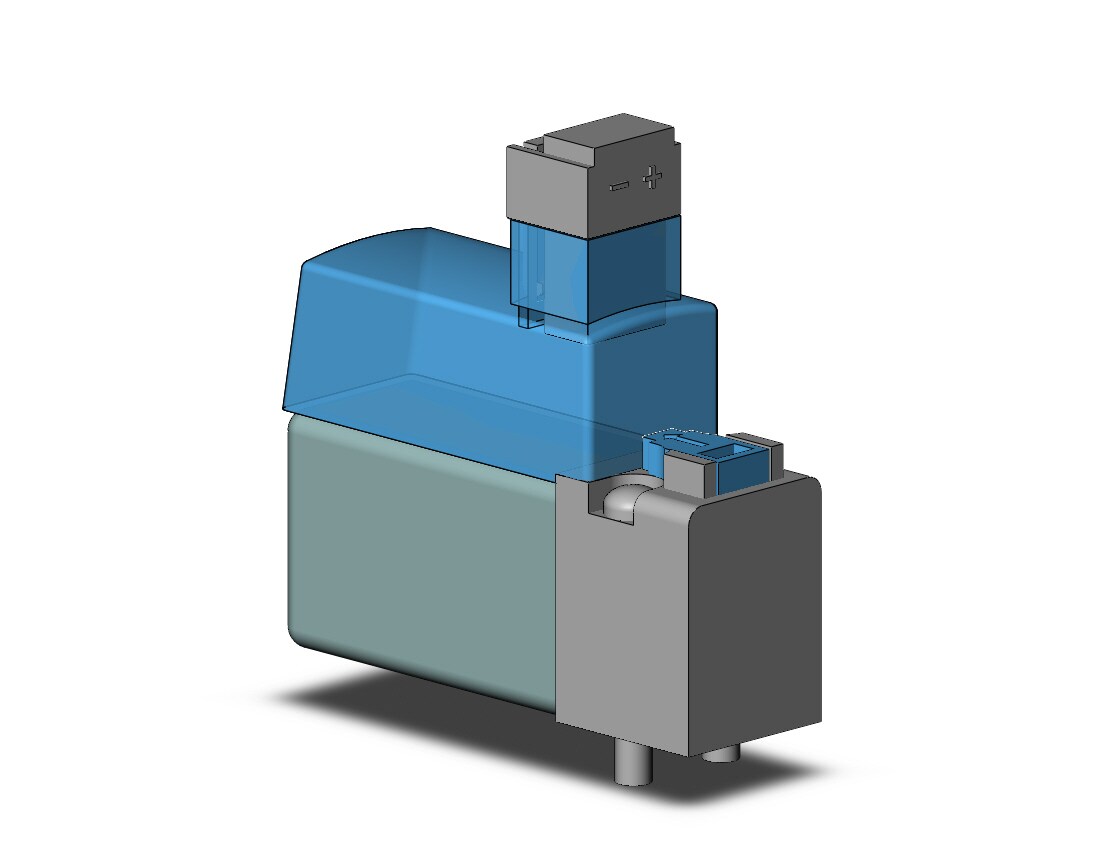 SMC V124A-5LNU valve, sol, base mt (dc), SY100 SOLENOID VALVE